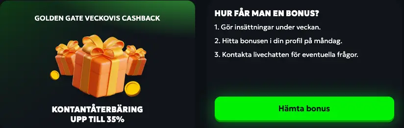 SpinMills Cashback Bonus